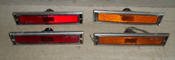 1972 - 1975 Mopar Chrysler Plymouth Dodge Side Marker Set 1