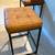 Brown Leather Stools (2) 3 thumbnail
