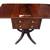 Vintage Federal Mahogany Drop Leaf accent side table 8 thumbnail