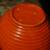 Vintage BAUER Large Orange Bowl Ringware 3 thumbnail