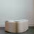 Expandable Accordion Bench / coffee Table - Honeycomb Paper - Folds Flat - Seats 8 thumbnail