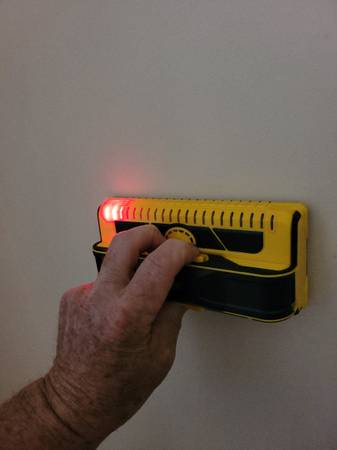 Prosensor M210 Stud & Live Wire Finder with Case 1