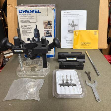 DREMEL 335-01 PLUNGE ROUTER KIT 1