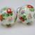 Hand Blown and Painted Salt and Pepper Shakers, Great Condition 3 thumbnail