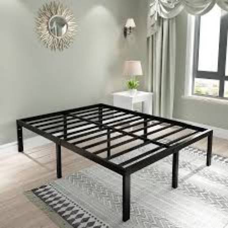 New king size heavy duty metal bed frame 1