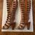 Michael Antonio Kimiko Caged Boots, Floral Slingback Goby Sandals 2 thumbnail