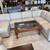 Off White Leather Sectional 3pcs 1 thumbnail