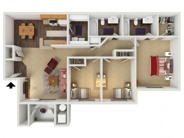 $1,860 / 3br - The living is easy ANYTIME & the deals are great NOW.64020363722881121