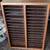 VHS Tape Oak  Storage Cabinet 1 thumbnail