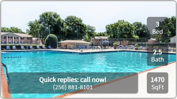 $1,339 / 3br - 1470ft2 - Check out our community today for an experience that can't be beat! (Huntsville)63801859798017122