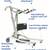 Invacare GHS350 Get-U-Up Hydraulic Sit to Stand Patient Lift 5 thumbnail