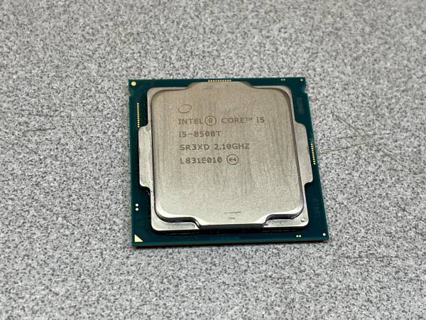 2  CPU  PROCESSOR'S   INTEL  6  CORE    I5-8500T   2.00 GHZ 1