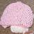 Knit Cap Hat with flower - Baby Toddler Size 1 thumbnail