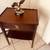 Table Accent Bedside Table End Table w/ Drawer Mahogany Federal Style 5 thumbnail