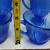 5 Hazel Atlas Glass Co. ROYAL LACE Pattern Creamer Sugar Cups Blue 8 thumbnail