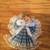 Vintage 1970s–1980s Handmade Lace, Beads, & Fabric Christmas Ornaments 2 thumbnail