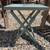 Weathered Wood Plastic Adirondack Chair Set With Small Table 7 thumbnail