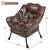 Modern Faux Leather Lazy Chair, Accent chair type Contemporary Lounge Chair, Uph 5 thumbnail