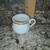 Vintage Vista Alegre Mottahedah Dessert Cup, 2", White & Gold 1 thumbnail