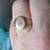 Vintage antique 10k initial signet ring 2 thumbnail
