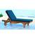 2 WOOD LOUNGE CHAIRS CHAIR CHAISE ROLLING WHEELS FREE DELIVERY CUSHION 1 thumbnail