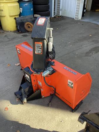 Kubota  Snowblower 1