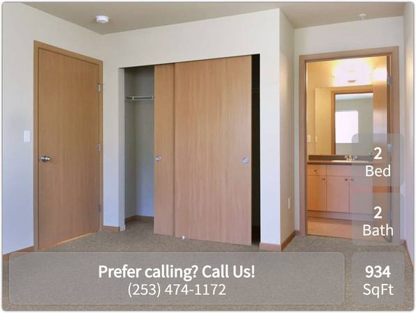 $1,715 / 2br - 934ft2 - A picture is worth a thousand words! Check this 2 bed 2 bath out! (Tacoma - South Tacoma)63862289133569120