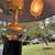 Vintage Flying Saucer Saturn Black Table Lamp Works Fine 6 thumbnail