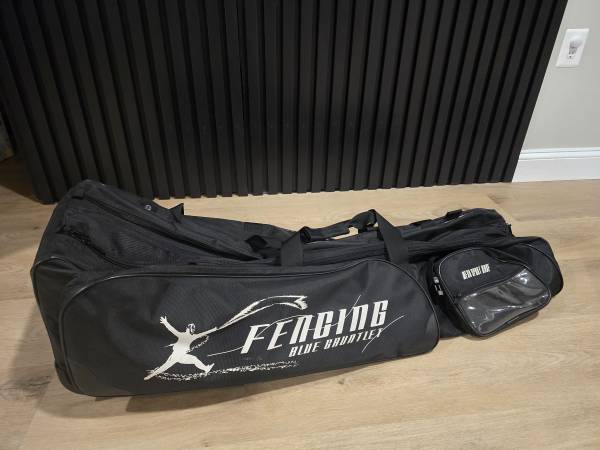 Blue gauntlet rolling fencing bag - $125 (Fairfax)63471145242497120