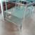 FREE TV STAND TELEVISION TABLE GLASS CHROME MAXIM 4 thumbnail