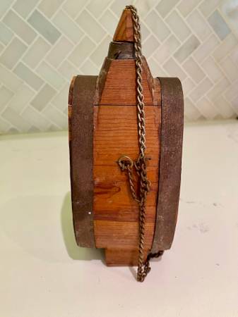 Vintage Wooden Flask/Canteen - $50 (healdsburg / windsor)63471458052867122