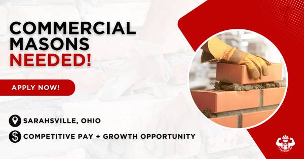 Commercial Masons Needed 1