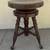Vintage Piano Stool with Glass Ball Feet  - 14x19” 2 thumbnail