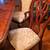 84 " Basset dining room table. With 4 chairs 2 thumbnail