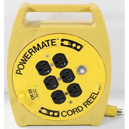 Power cord reel , extension cord 1