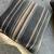 4 piece outdoor patio furniture cushions in gray/orange stripes (made by sunbrel 3 thumbnail
