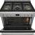 Stainless Steel Electro Lux Range Dual Fuel New 1 thumbnail