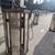 48 inch Mission Craftsman brass glass pendant chandelier Stickley 5 thumbnail