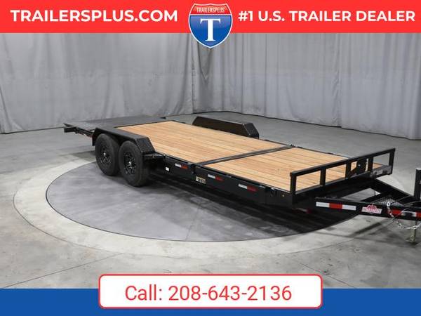 2026 Interstate 7 X 22 Hydraulic Tilt 14K Trailer Black 1