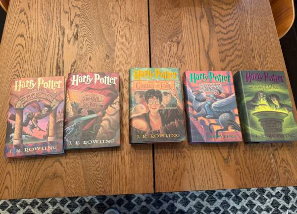 5 Harry Potter Books 1
