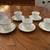 12 Piece Rice Grains Flat Cup and Saucer Set by Arabia of Finland 3 thumbnail