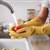 Rubber gloves on dishwashing cleaning 3 or 6 Pairs,Kitchen dish gloves 8 thumbnail