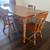 Dinning Room Set - Table & 4 Chairs (Vintage Walter of Wabash) 7 thumbnail