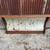 Architectural Salvage Pressed Tin and Vintage Wood Shelf 44"x21" 13 thumbnail