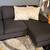 Nice Small Black Three Piece Sectional - Delivery Available 5 thumbnail