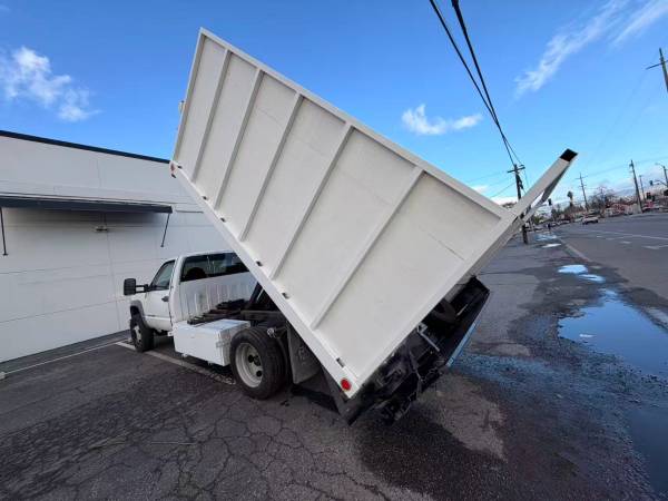 dump truck with lift gate 1