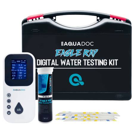 Eagle Ray Pool/Spa Digital Water Testing Kit by AquaDoc 1