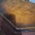 Vintage Octagonal Leather-Top Pedestal Side Table 2 thumbnail