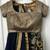 Navy & Gold Embroidered Lehenga (Indian Formal Wear) 3 thumbnail