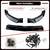 Front Lip Spoiler for Mercedes C-Class W205 2015-2018 GLOSS BLACK 7 thumbnail